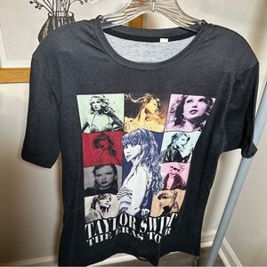 Taylor Swift the Eras Tour 2023 Graphic T-Shirt Double Sided Size Medium